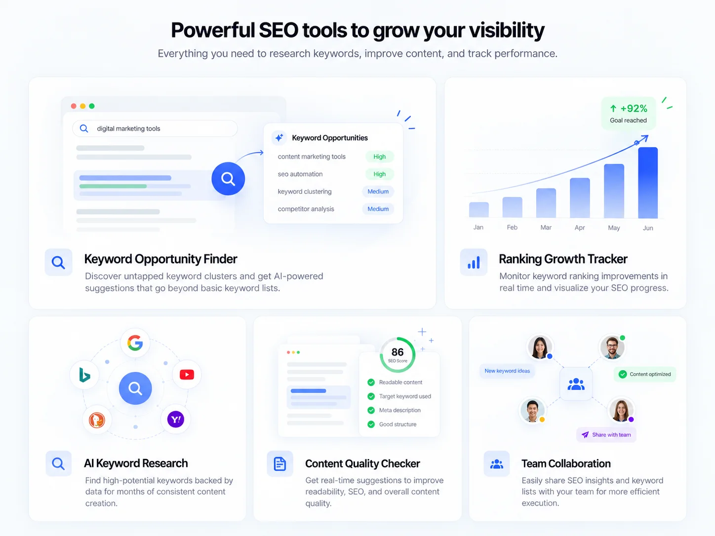 SEO & Digital Marketing design concept